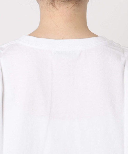 JOURNAL STANDARD relume(ジャーナルスタンダード レリューム)の「《追加2》刺繍ロゴフレンチTEE(Tシャツ/カットソー・レディース・ホワイト×ホワイト・FREE)」の14枚目の写真