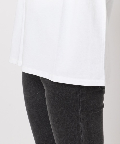 JOURNAL STANDARD relume(ジャーナルスタンダード レリューム)の「《追加2》刺繍ロゴフレンチTEE(Tシャツ/カットソー・レディース・ホワイト×ホワイト・FREE)」の17枚目の写真
