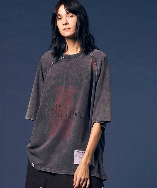 メゾンスペシャル HYPNOSE Bear Tシャツ グレー 即完売品 MAISON SPECIAL（メゾンスペシャル）の「《UNISEX》【Hypnose