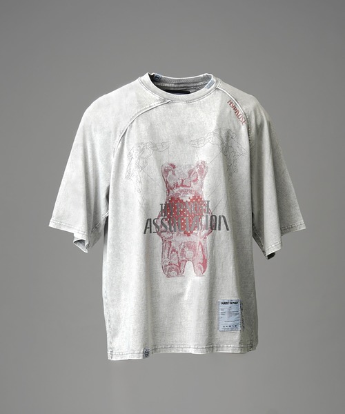メゾンスペシャル HYPNOSE Bear Tシャツ グレー 即完売品 MAISON SPECIAL tシャツ 「UNISEX」「Hypnose Association for