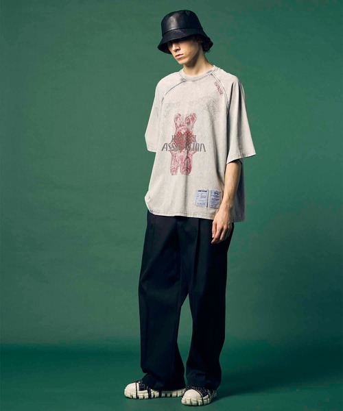 メゾンスペシャル HYPNOSE Bear Tシャツ グレー 即完売品 UNISEX》【Hypnose Association for MAISON SPECIAL】「Bear