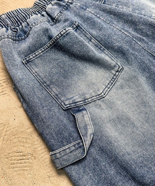 CALIFORNIA OUTFITTERS(カリフォルニア アウトフィッターズ)の「7A6 ワイドデニムハーフパンツ イージーパンツ バミューダパンツ 854(デニムパンツ・メンズ・ブルー系その他/ブルー/ライトブルー・L/M)」の16枚目の写真