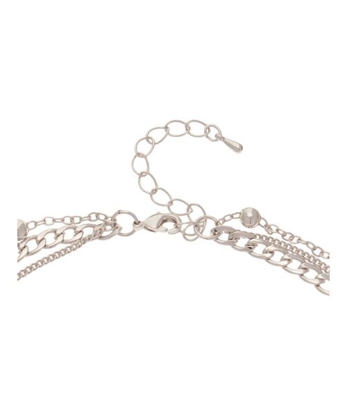 EVRIS（エヴリス）の「HEART MOTIF 3連ロングネックレス（ネックレス・レディース・ゴールド/シルバー・FREE）」の11枚目の写真