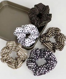TONE SELECT GOODS（トーンセレクトグッズ）の「【urge select】ファンシー アソート柄 シュシュ【5個セット/9色展開】（シュシュ）」