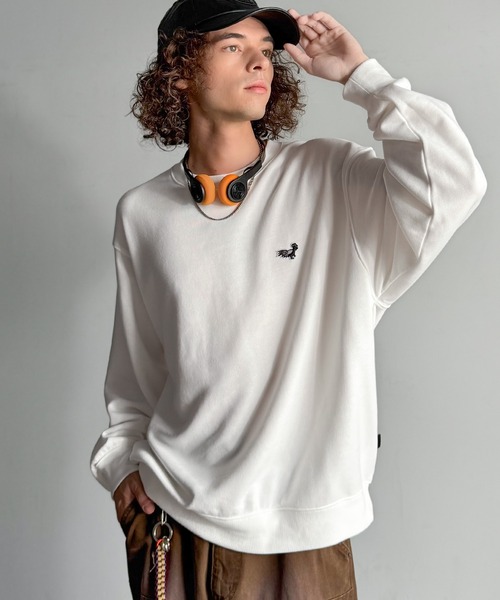 Classical Origin(クラシカルオリジン)の「「背中で魅せる。」バック刺繍入りスウェットトレーナー(長袖)/Back Embroidery Sweat Trainer(スウェット・メンズ・杢グレー/ホワイト/レッド/ブラック・SMALL/MEDIUM/LARGE)」の11枚目の写真