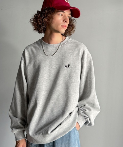 Classical Origin(クラシカルオリジン)の「「背中で魅せる。」バック刺繍入りスウェットトレーナー(長袖)/Back Embroidery Sweat Trainer(スウェット・メンズ・杢グレー/ホワイト/レッド/ブラック・SMALL/MEDIUM/LARGE)」の19枚目の写真