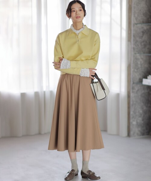ハンサムツイルフレア スカート（スカート）｜組曲（クミキョク）の