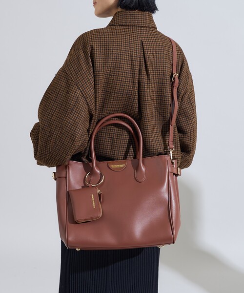FREAK'S STORE(フリークスストア)の「THEATRE PRODUCTS × FREAK'S STORE/シアタープロダクツ 別注 2WAY ボストンバッグ/A4サイズトートバッグ/ショルダーバッグ(ショルダーバッグ・レディース・ブラック/ブラウン/ベージュ・ONE SIZE)」の8枚目の写真