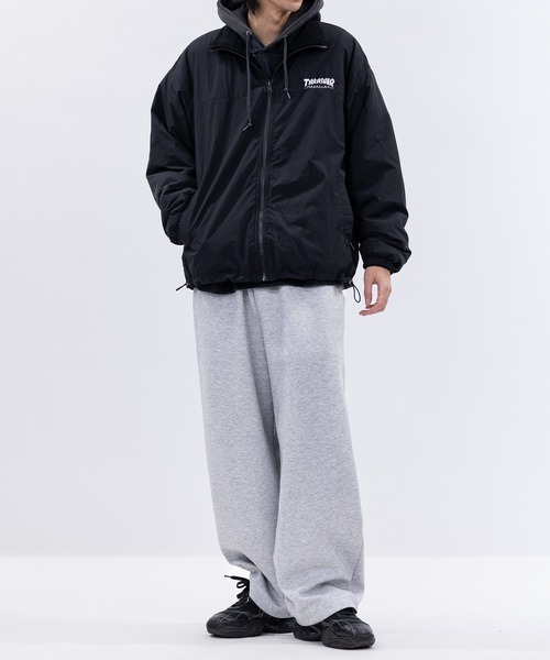 セール】【at】〔THRASHER/スラッシャー〕ナイロン＆シープボア