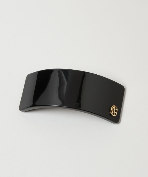 A part by（アパートバイ）の「ワイドバレッタ（バレッタ/ヘアクリップ・レディース・ブラック/ブラウン・FREE）」の5枚目の写真