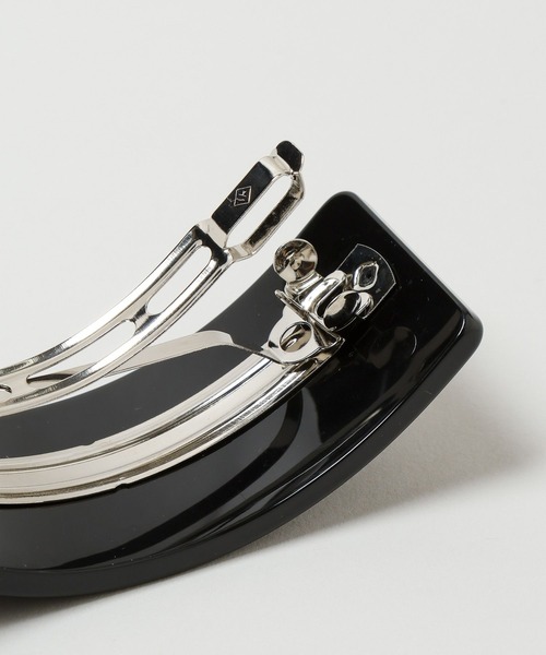 A part by（アパートバイ）の「ワイドバレッタ（バレッタ/ヘアクリップ・レディース・ブラック/ブラウン・FREE）」の10枚目の写真