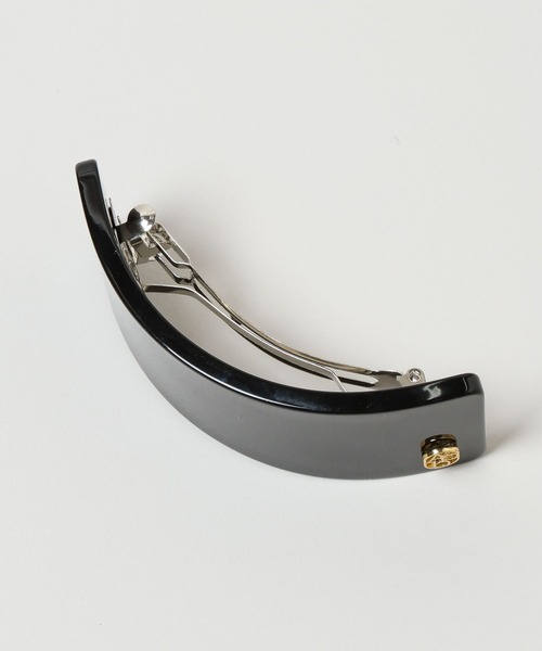 A part by（アパートバイ）の「ワイドバレッタ（バレッタ/ヘアクリップ・レディース・ブラック/ブラウン・FREE）」の11枚目の写真