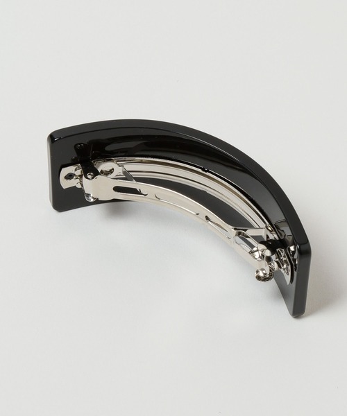 A part by（アパートバイ）の「ワイドバレッタ（バレッタ/ヘアクリップ・レディース・ブラック/ブラウン・FREE）」の12枚目の写真