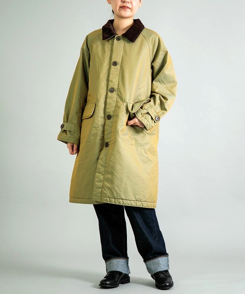 [OMNIGOD womens / オムニゴッド] TCギャバ フレンチワークコート