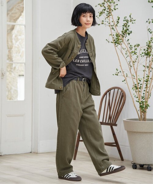 LBC（エルビーシー）の「【※なくなり次第終了※】コットンラグラン7分袖Tシャツ（Tシャツ/カットソー・レディース・ブラウン/ホワイト/チャコールグレー・M/L）」の20枚目の写真