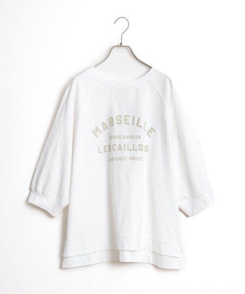 LBC（エルビーシー）の「【※なくなり次第終了※】コットンラグラン7分袖Tシャツ（Tシャツ/カットソー・レディース・ブラウン/ホワイト/チャコールグレー・M/L）」の22枚目の写真