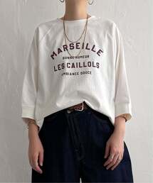 LBC（エルビーシー）の「【インフルエンサー着用】コットンラグラン7分袖Tシャツ（Tシャツ/カットソー）」