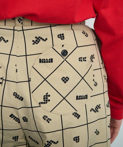 BLOCK TILE CHECK パンツ（その他パンツ）｜I am I in fact