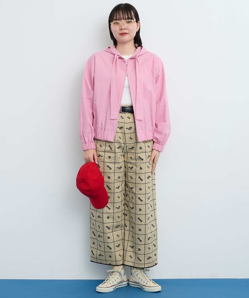 I am I in fact...(アイアムアイインファクト)の「●BLOCK TILE CHECK パンツ(その他パンツ・レディース・ベージュ/ブラック・FREE)」の21枚目の写真