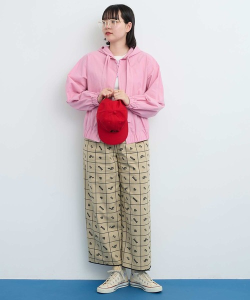 I am I in fact...(アイアムアイインファクト)の「●BLOCK TILE CHECK パンツ(その他パンツ・レディース・ベージュ/ブラック・FREE)」の22枚目の写真