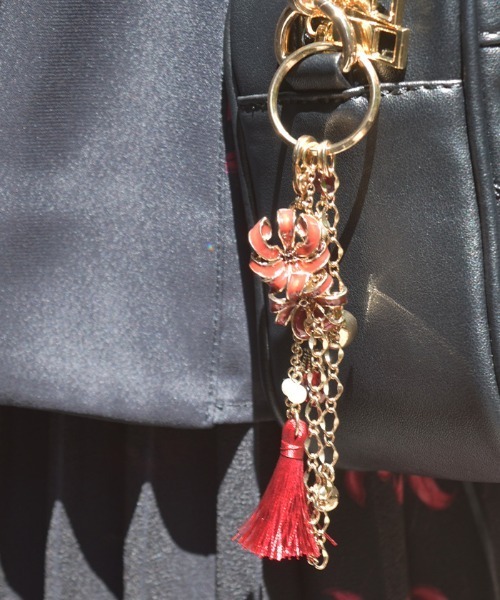 彼岸花バッグチャーム（その他雑貨）｜axes femme（アクシーズファム