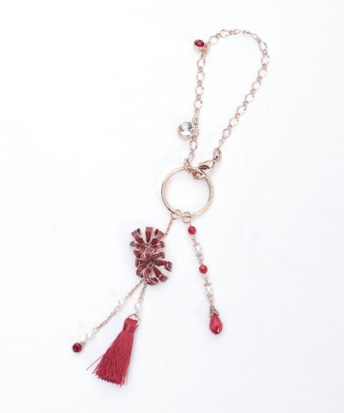 彼岸花バッグチャーム（その他雑貨）｜axes femme（アクシーズ