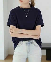 ボーダーTシャツ 半袖チュニックTシャツ