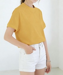 ボーダーTシャツ 半袖チュニックTシャツ