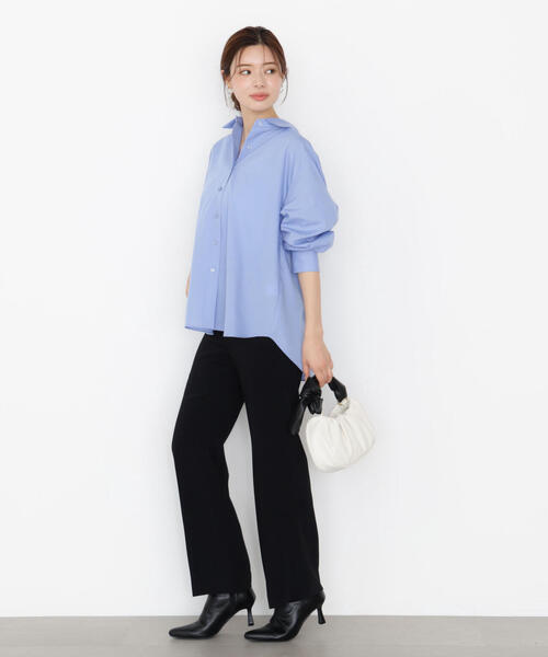 PROPORTION BODY DRESSING(プロポーションボディドレッシング)の「<ウォッシャブル>美脚パンツ / 1215230900(その他パンツ・レディース・ベージュ/ブラック・SMALL/P/S/MEDIUM)」の6枚目の写真