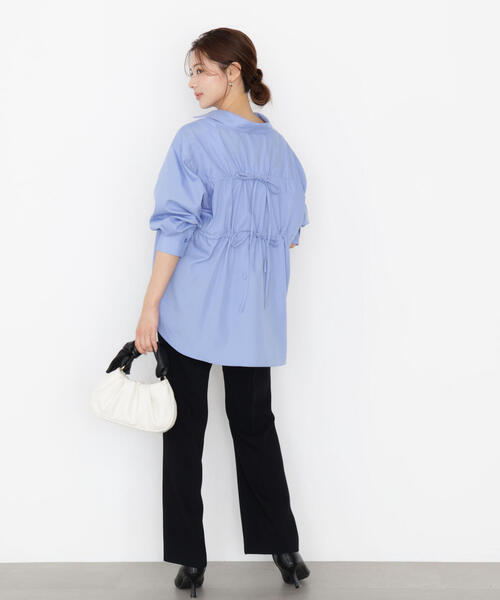 PROPORTION BODY DRESSING(プロポーションボディドレッシング)の「<ウォッシャブル>美脚パンツ / 1215230900(その他パンツ・レディース・ベージュ/ブラック・SMALL/P/S/MEDIUM)」の7枚目の写真