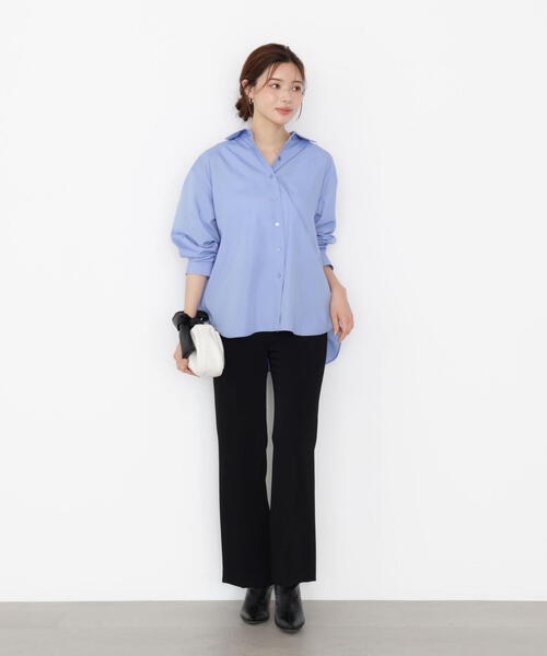 PROPORTION BODY DRESSING(プロポーションボディドレッシング)の「<ウォッシャブル>美脚パンツ / 1215230900(その他パンツ・レディース・ベージュ/ブラック・SMALL/P/S/MEDIUM)」の8枚目の写真