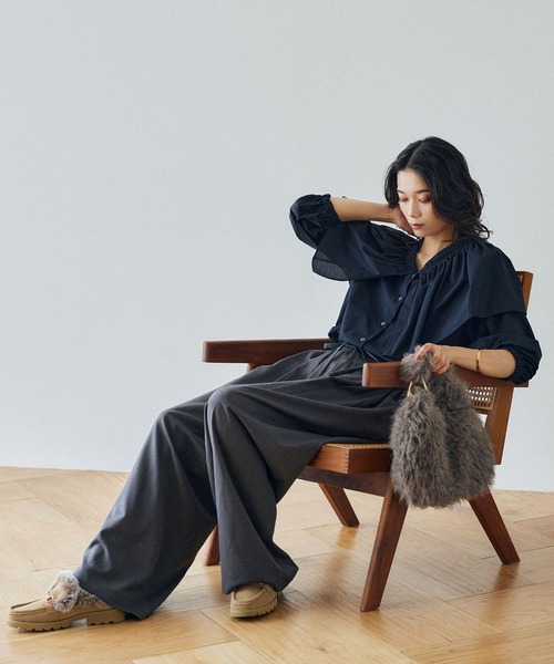 LE VERNIS（ル・ベルニ）の「BARNYARDSTORM / 【LE VERNIS(ルベルニ)】別注 / カラビナファーバッグ（トートバッグ・レディース・モカ/ベージュ・FREE）」の3枚目の写真