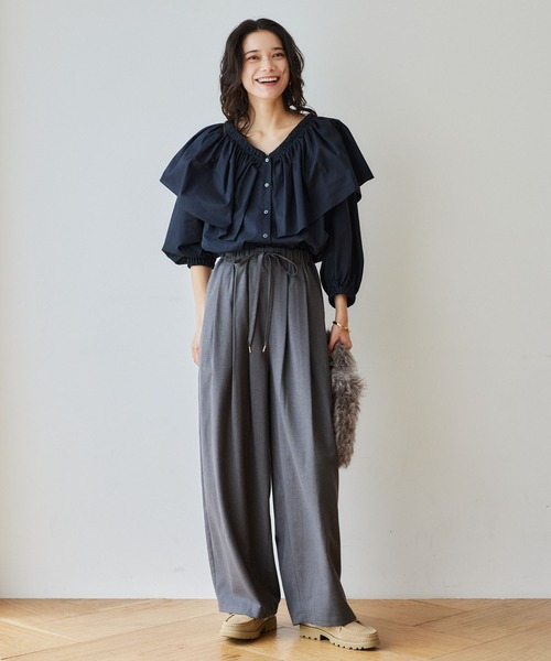 LE VERNIS（ル・ベルニ）の「BARNYARDSTORM / 【LE VERNIS(ルベルニ)】別注 / カラビナファーバッグ（トートバッグ・レディース・モカ/ベージュ・FREE）」の6枚目の写真