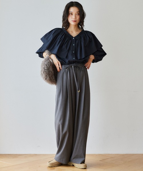 LE VERNIS（ル・ベルニ）の「BARNYARDSTORM / 【LE VERNIS(ルベルニ)】別注 / カラビナファーバッグ（トートバッグ・レディース・モカ/ベージュ・FREE）」の7枚目の写真