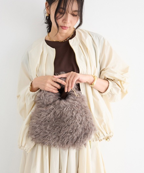 LE VERNIS（ル・ベルニ）の「BARNYARDSTORM / 【LE VERNIS(ルベルニ)】別注 / カラビナファーバッグ（トートバッグ・レディース・モカ/ベージュ・FREE）」の19枚目の写真