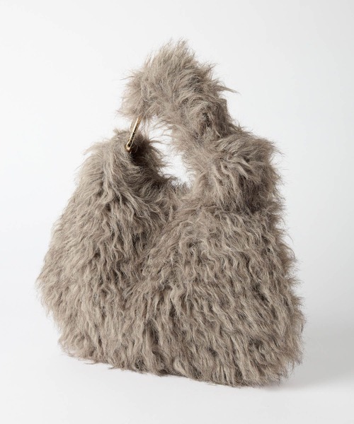 LE VERNIS（ル・ベルニ）の「BARNYARDSTORM / 【LE VERNIS(ルベルニ)】別注 / カラビナファーバッグ（トートバッグ・レディース・モカ/ベージュ・FREE）」の20枚目の写真