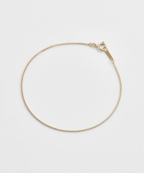 agete(アガット)の「《WEB限定》K10ブレスレット(ブレスレット・レディース・ゴールド・フリー)」の1枚目の写真