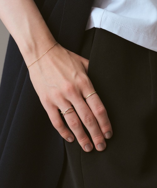 agete(アガット)の「《WEB限定》K10ブレスレット(ブレスレット・レディース・ゴールド・フリー)」の2枚目の写真