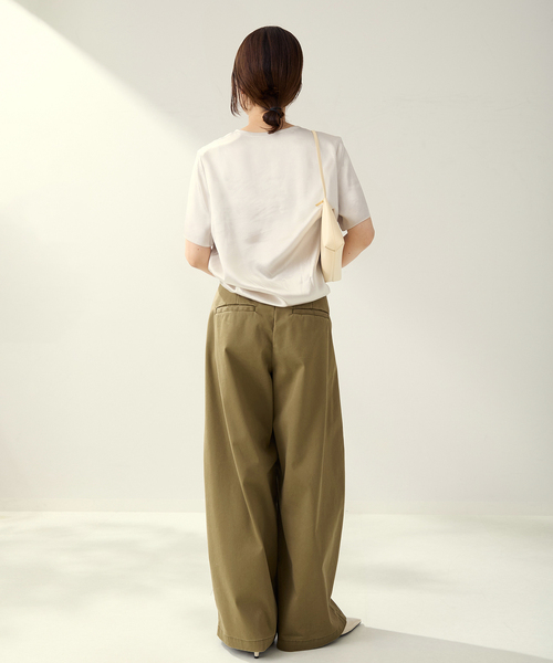 R'IAM Super wide CHINO パンツ（チノパンツ）｜Plage