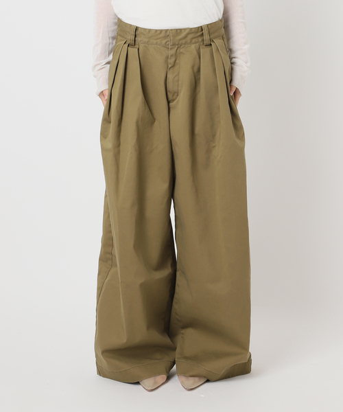 R'IAM Super wide CHINO パンツ（チノパンツ）｜Plage