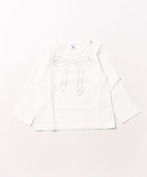 リボンプリントTシャツ