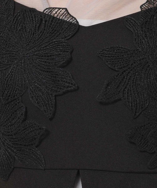 HARE（ハレ）の「【百田夏菜子着用/OCCASION SERIES】フラワーモチーフビスチェ(HARE)（その他トップス・レディース・ブラック・FREE）」の22枚目の写真