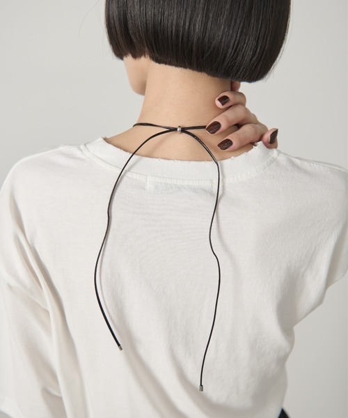 AIC.（エーアイシー）の「カーブモチーフコードチョーカーネックレス（ネックレス・レディース・シルバー・FREE）」の8枚目の写真