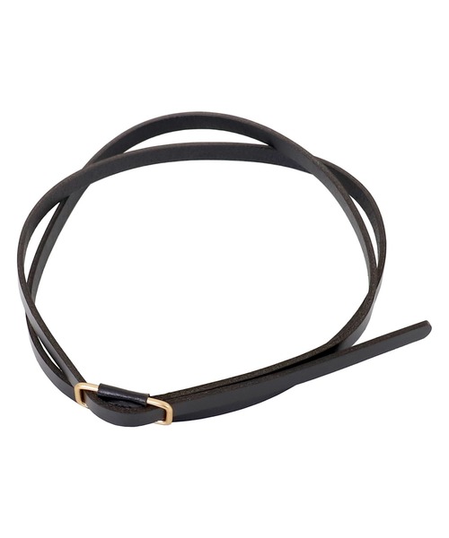 AMBIENT(アンビエント)の「スリムベルト(ベルト・レディース・ブラック/ワイン・FREE)」の3枚目の写真