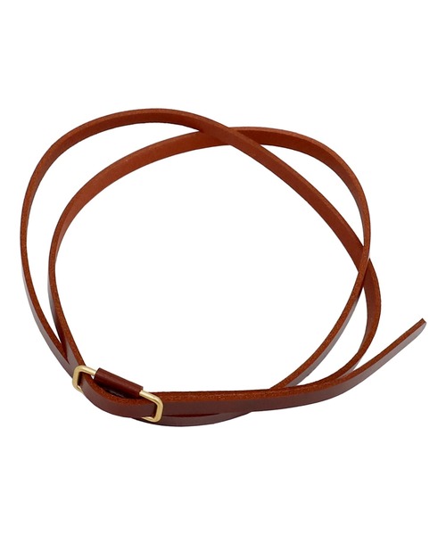 AMBIENT(アンビエント)の「スリムベルト(ベルト・レディース・ブラック/ワイン・FREE)」の4枚目の写真