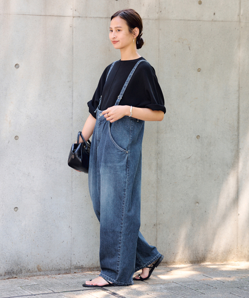 FRAMeWORK（フレームワーク）の「JOHNBULL/ジョンブルデニムエンジニアオーバーパンツ（デニムパンツ・レディース・ネイビー・FREE）」の5枚目の写真