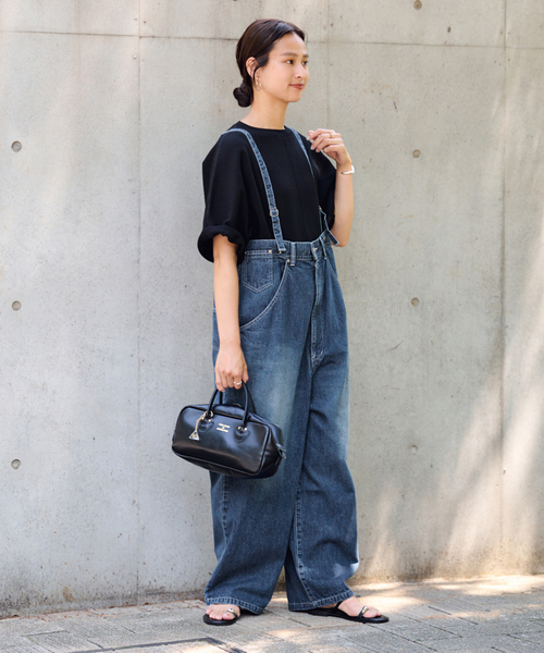 FRAMeWORK（フレームワーク）の「JOHNBULL/ジョンブルデニムエンジニアオーバーパンツ（デニムパンツ・レディース・ネイビー・FREE）」の6枚目の写真