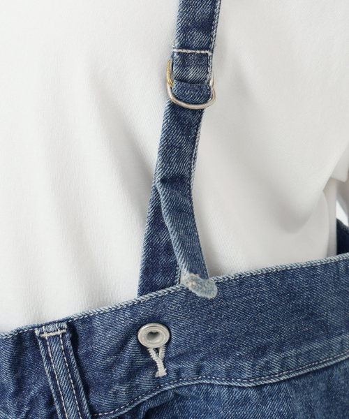 FRAMeWORK（フレームワーク）の「JOHNBULL/ジョンブルデニムエンジニアオーバーパンツ（デニムパンツ・レディース・ネイビー・FREE）」の22枚目の写真