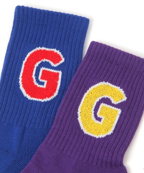 GEORGE'S（ジョージズ）の「ブークレGソックス（23～25cm／26～28cm）（ソックス/靴下・メンズ・ブルー/パープル/ブラック・23cm～25cm/26-28cm）」の7枚目の写真