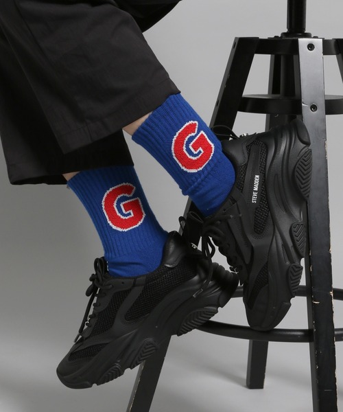 GEORGE'S（ジョージズ）の「ブークレGソックス（23～25cm／26～28cm）（ソックス/靴下・メンズ・ブルー/パープル/ブラック・23cm～25cm/26-28cm）」の16枚目の写真